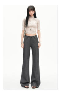 Pantalones Anchos de Algodón y Cáñamo 2026 para <span class=keywords><strong>Mujer</strong></span>, Estilo Casual Retro Harajuku Bohemio, Pantalones de <span class=keywords><strong>Mujer</strong></span> Hip Hop Super Street Dress - Product Image 2