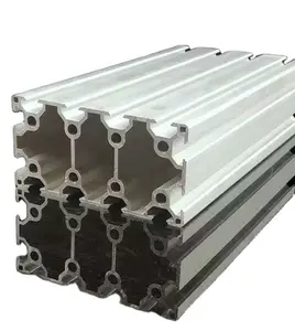 HLTNC standard 60120L tube carré en aluminium ligne d'assemblage robuste support automatique