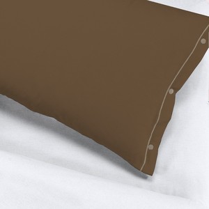 High-End 100% Cotton <b>Duvet</b> <b>Cover</b> Set Machine Washable <b>Brown</b> with Pillowcase Sheet Home Decor Bedding Designed for Comfort Style - Product Image 3
