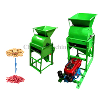 Machine à décortiquer les cacahuètes compacte pour une extraction douce des noyaux.