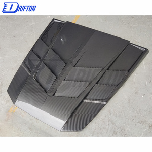 ฝากระโปรงคาร์บอนไฟเบอร์สำหรับ Mercedes Benz G Wagon ฝากระโปรง W464ดีไซน์แบบ Drifton - Product Image 4