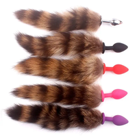 Fox Tail Anal Plug Sex Toys Pour Femme Cosplay Sex Game Butt Plug