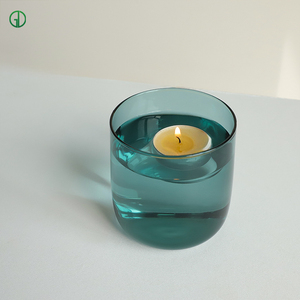 Contenitori per Candele in <span class=keywords><strong>Vetro</strong></span> Borosilicato Barattoli Vuoti per Candele Profumate in <span class=keywords><strong>Vetro</strong></span> Resistente al Calore con Logo Personalizzato - Product Image 2