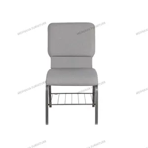 Theater Church Furniture Red Interlocking Wholesale Used Church Chair With A Writing Board