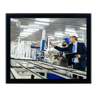Écran tactile capacitif LCD Portworld 19 pouces, résolution 4:3, interface DVI pour machines de jeu