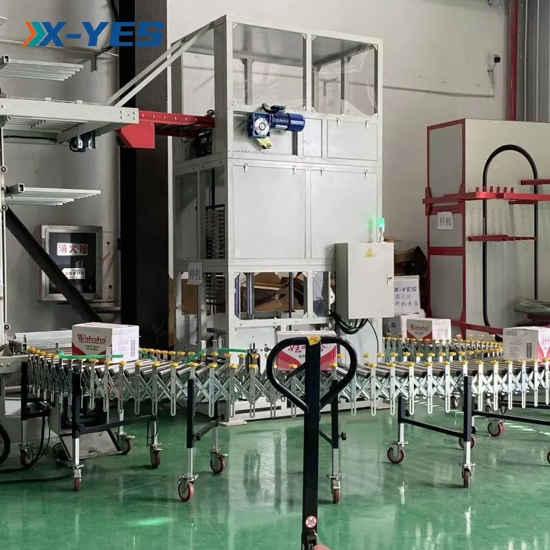 X-YES Enhancing Benefits Achieving Win-Win Results Vertical Lift Conveyor System Continuous Vertical Conveyor