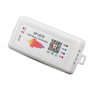 Ws2812b 21811 tương thích không dây điều khiển từ xa đầy đủ màu sắc SPI <span class=keywords><strong>pixel</strong></span> Led điều khiển cho DC5-24V sp107e ứng dụng điện thoại âm nhạc từ xa - Product Image 5