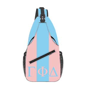 定制设计 GPD Gamma Phi Delta Sisters 女子联谊会时尚休闲单肩包男女户外旅行胸包 - Product Image 4