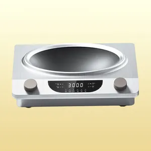 3500W Concave Electromagnetic Cooker Household Induction Cooktop Freestanding Use For Flat Eound Bottoms Cookware Are Available