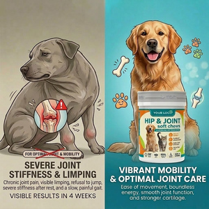 Integratori per Animali Domestici a Marchio Privato, Caramelle Morbide per la Cura delle Articolazioni dei Cani, Vendita all'Ingrosso Diretta dalla Fabbrica, Fornitore Certificato ISO GMP - Product Image 3