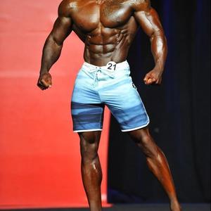 Pantalon de compétition de musculation décontracté pour homme, coupe droite, en mélange polyester/coton, séchage rapide, extensible, avec cordon de serrage, plat - Product Image 4