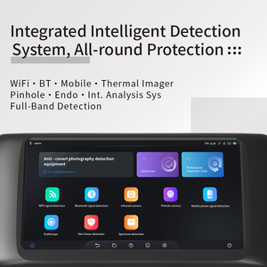 Détecteur de signaux RF portable avancé TSCM 70 MHz-6 GHz pour la détection d'appareils espions – Produits de protection de la sécurité - Product Image 3