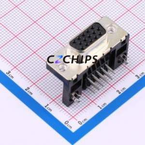 ICD15S13E4GX00LF D-Sub/VGA Connector Through hole Component (THT) Connector - Product Image 1