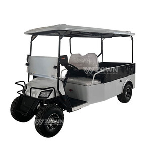 Voiture de golf électrique 2 places de haute qualité, batterie lithium 48V, 4x4 tout-terrain, certifiée CE, châssis en acier pour la plage et le parc - Product Image 5