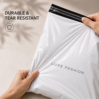 Sacs d'expédition avec logo personnalisé, emballage d'expédition de vêtements de qualité supérieure, résistants aux déchirures, imperméables, écologiques, enveloppes de marque
