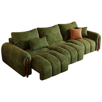 Mid Old Style Wohnzimmer Anti Cat Scratch verstellbare elektrische breite Sitz tiefe Stoff Sofa neues Modell
