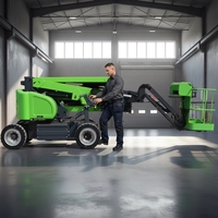 Örümcek Adam Lift China FUTLIFT Çekilebilir Hidrolik Eklemli Bomlu Platform Kiralık Platform 230kg/350kg Kapasiteli 20m Maksimum Yükseklik 360