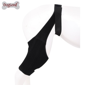 Custom Neoprene <b>Dog</b> Knee <b>Brace</b> Private Label Pet Training & Behavior Injury Protector Joint Leg Pads with Support Straps - Product Image 4