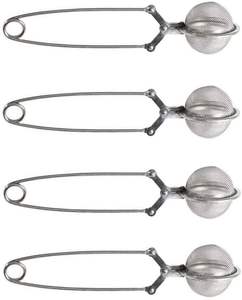 4.5 cm boule à Thé filtre 304 boule à Thé en acier inoxydable infuseur avec poignée - Product Image 5