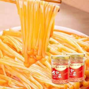 Compagnon de nouilles de <span class=keywords><strong>riz</strong></span> en pot savoureux Enoki aux champignons épicés conservés au sel - Product Image 2