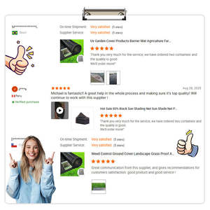 Película de Plástico Negro Biodegradable para Agricultura, para Cultivo de Tomates, Extrusión y Trefilado de Tela PP 70gsm-200gsm <span class=keywords><strong>CHAQ</strong></span> - Product Image 5