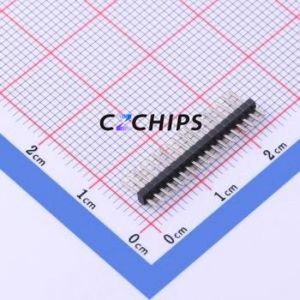 KH-1.27PH180-1X18P-L7.2 Pin Header Through hole Component (THT),P=1.27mm Connector 1x18P 1.27mm Pin Header Through Hole - Product Image 2