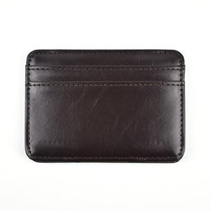 Portafoglio Compatto Classico in Pelle PU con Logo Personalizzato, 4 Scomparti per Carte, Regalo Aziendale per Uomo, Elastico, Vendita all'Ingrosso - Product Image 3