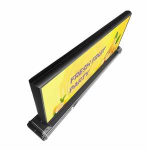 Affichage LED de toit de taxi P3 de haute qualité, affichage LED couleur pleine, double face, IP65, panneau publicitaire LED pour toit de voiture - Product Image 3