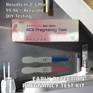 Kit <span class=keywords><strong>de</strong></span> <span class=keywords><strong>prueba</strong></span> eficiente <span class=keywords><strong>de</strong></span> detección temprana <span class=keywords><strong>de</strong></span> <span class=keywords><strong>embarazo</strong></span> en el hogar Midstream Stick Material plástico eléctrico para análisis patológico - Product Image 2