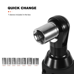 Llave de Impacto Inalámbrica Portátil AERW17 de 3/8'' con 40 Nm de Torque, Llave de Trinquete Eléctrica con Motor de Escobillas, Grado Industrial, Fuente de Alimentación de Batería de 12 V - Product Image 1
