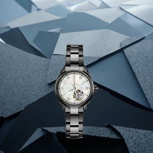 Montre-bracelet automatique de luxe pour femmes, mouvement automatique, diamants, logo personnalisé, bracelet en acier inoxydable - Montres mécaniques Miyota 6T28 personnalisées - Product Image 5