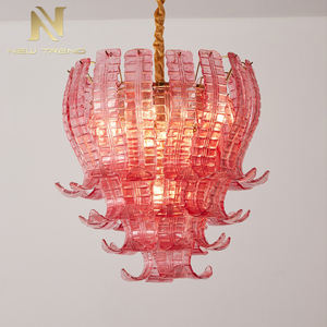 Lampadario in Vetro Retrò Moderno Personalizzabile per Soggiorno, Sala da Pranzo e Camera da Letto - Product Image 3