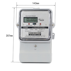 Compteur d'<span class=keywords><strong>électricité</strong></span> statique monophasé à deux fils / Compteur d'<span class=keywords><strong>énergie</strong></span> / Compteur kWh - Product Image 6