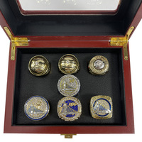 Bague de championnat des Golden State Warriors de la NBA, ensemble de 7 trophées pour hommes, en alliage, AliExpress, tendance, mariage chrétien, anniversaire