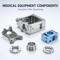 Équipement médical OEM, pièces en acier inoxydable usinées avec précision par CNC, composants personnalisés fabriqués selon des dessins