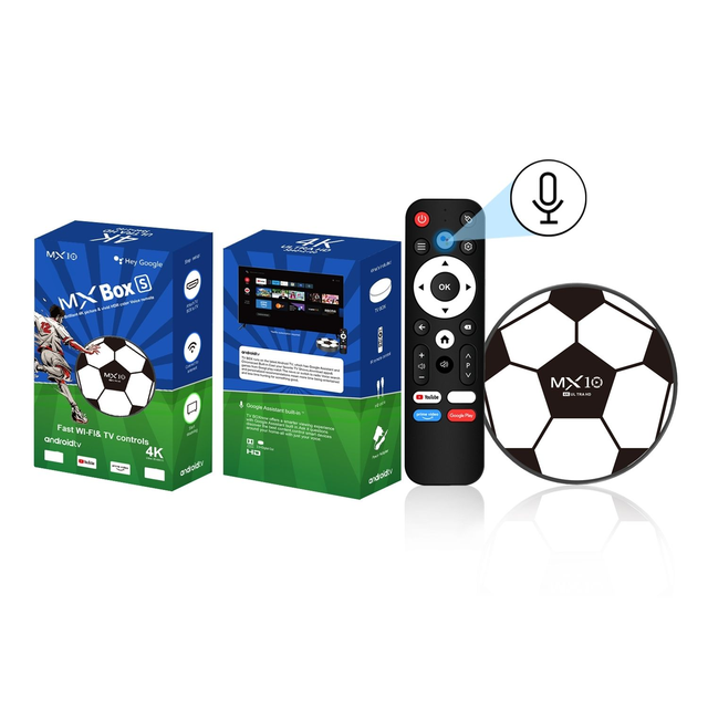 New MX10 Z1 Android 13 H313 Tv Box 2gb Ram 16gb Rom 2.4G 5G Dual Wifi 4k Smart Tvbox Android Set-Top Box with Voice Remote