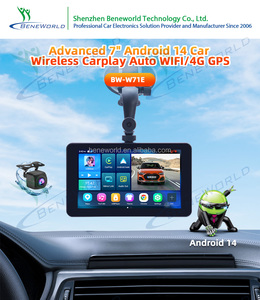 Écran intelligent portable pour voiture OEM ODM 7 pouces, Carplay Android <span class=keywords><strong>Auto</strong></span>, Android 14, 4 Go + 64 Go - Product Image 6