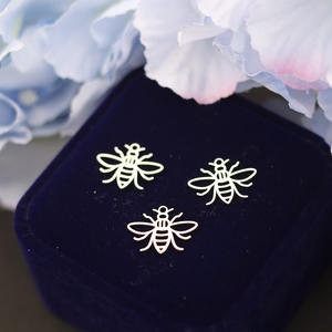 Qiandi สินค้าใหม่จี้สเตนเลสน่ารักและแมลงอุปกรณ์เครื่องประดับแบบทำมือ - Product Image 4