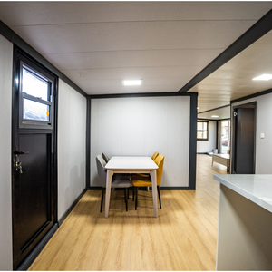 Maison mobile et extensible <span class=keywords><strong>avec</strong></span> mur-rideau en verre, vue panoramique, prête <span class=keywords><strong>à</strong></span> l'emploi, garantie après-vente 30 ans, performances stables - Product Image 4