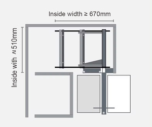 Modern Universal Magic Corner Kitchen <b>Cabinet</b> Blind Corner Pull 3-Layer Metal <b>Grey</b> Basket With ISO9001 Certification Magic Corne - Product Image 5