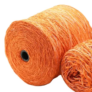 Factory Wholesale 2.6 Count High-end Plush Ribbon Yarn Free Sample 50% Acrylic 30% Wool 20% Nylon Blended Yarn For Knitting
