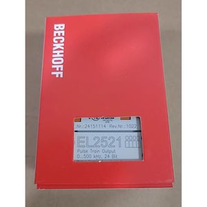 Módulo de salida de pulso Beckhoff El2521 0-500 Khz 24 bits EtherCAT I/O para automatización industrial - Product Image 1