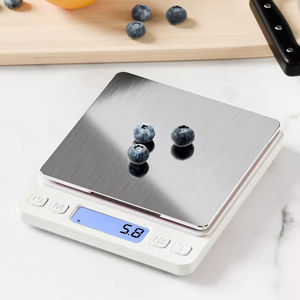 <span class=keywords><strong>Balance</strong></span> numérique électronique portable <span class=keywords><strong>de</strong></span> <span class=keywords><strong>cuisine</strong></span> 500g x 0.01g avec écran LCD en acier inoxydable pour supermarché et bijoux - Product Image 2