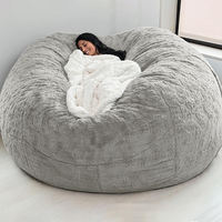 Fauteuil Poire XXL Confortable et de Haute Qualité pour Intérieur, Style Moderne (Sans Rembourrage Intérieur)