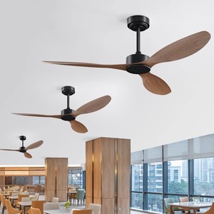 <b>Ceiling</b> <b>Fan</b> 5 Blade Ac Motor <b>Remote</b> <b>Control</b> Reversible Airflow For Office Living Room Dining Room - Product Image 3