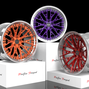 Usine chinoise FORGED 5X112 5X120 5X114.3 18 19 20 21 22 pouces jantes forgées jantes en alliage d'aluminium personnalisées pour corvette Z06 - Product Image 5