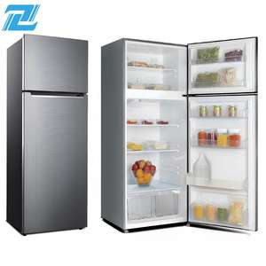 <span class=keywords><strong>Réfrigérateur</strong></span> à double porte 413L personnalisé en usine, <span class=keywords><strong>réfrigérateur</strong></span> de grande capacité, réfrigération et congélation sans gel refroidies à l'air - Product Image 5