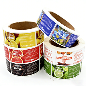 Etiquetas Personalizadas para Velas Aromáticas, Etiquetas Autoadhesivas, Etiquetas Personalizadas para <span class=keywords><strong>Perfumes</strong></span> y Aceites Esenciales, Etiquetas de Embalaje Impermeables con Lámina Dorada - Product Image 2