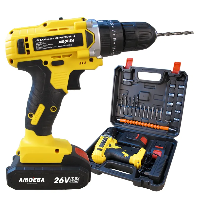 Source Factory Price Cordless Drill Kit DRIL Selling Electric Used Max Super Crown Machine Set Cordless Power Drill 18V on m.alibaba.com