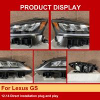 Phares LED J ONE pour Lexus GS 2012-2014, kit de modernisation avec vision nocturne, installation plug and play